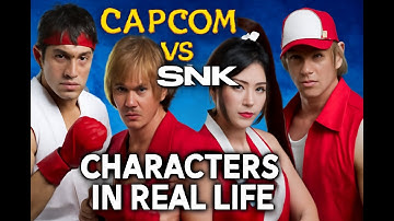 "Capcom vs SNK 2 Characters in Real Life | Ryu, Ken, Mai Shiranui, and More Cosplay Transformation!"