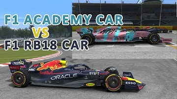 Can F1 Academy Car beat F1 2022 Car (RB18) || Real Racing 3