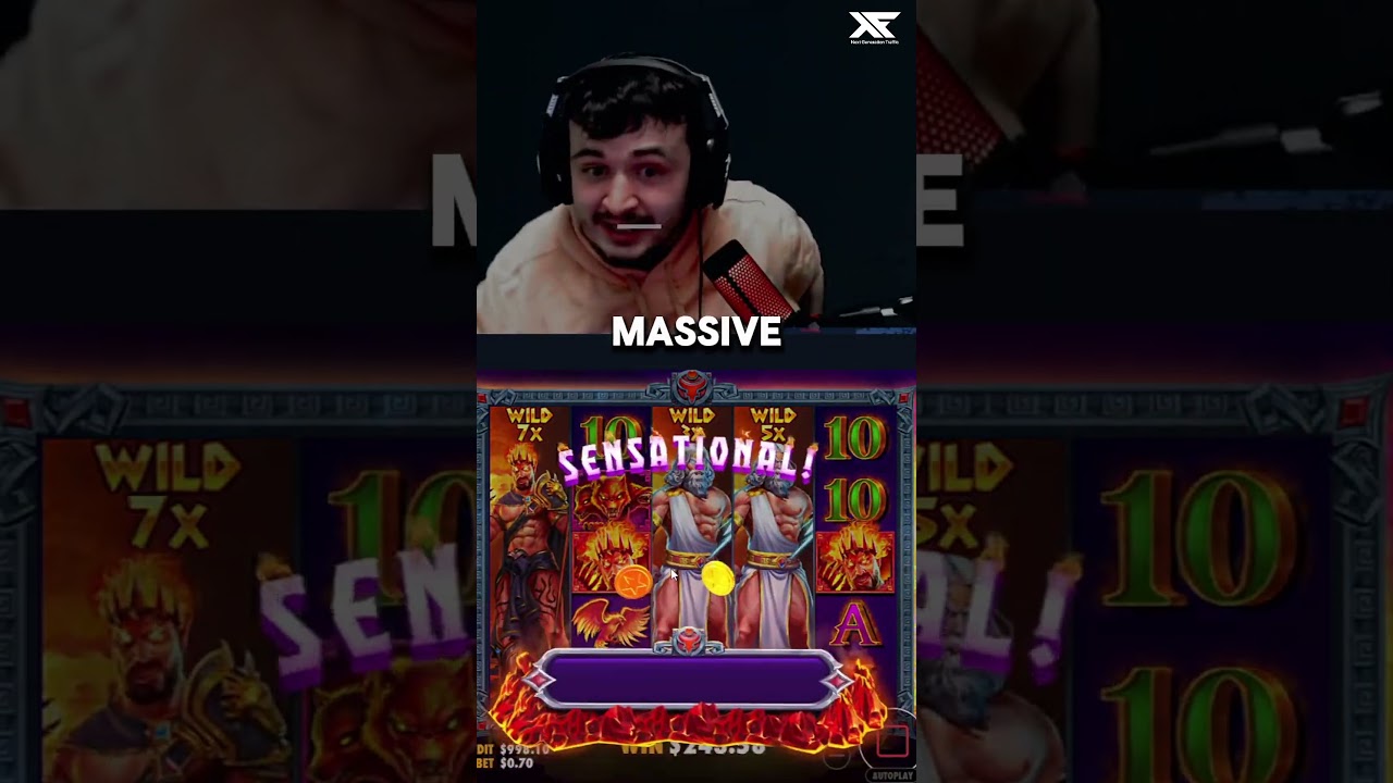 Zeus vs Hades MASSIVE WIN!! 🤩