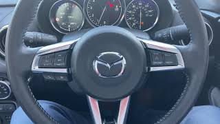 General explanation of features on Mazda MX-5 soft top and RF screenshot 2