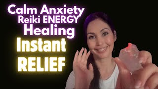 Reiki ASMR for Anxiety Relief ✨ Palo Santo, Heart Healing &amp; Selenite Energy Cleanse (18 Minutes)