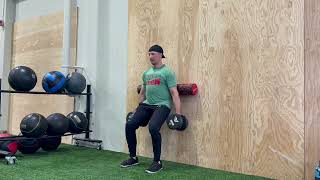 Foam Roller DB Hack Squat
