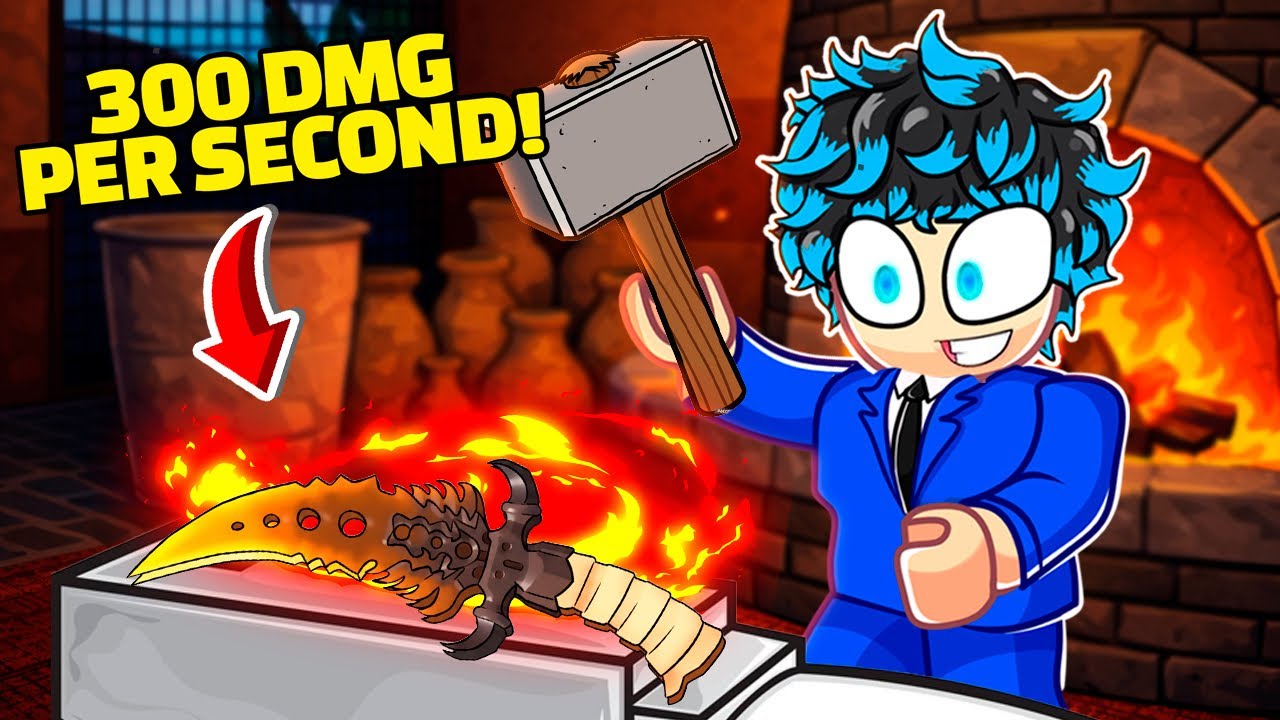 I Crafted The WORLD STRONGEST DAGGER In The Forge...OP! - YouTube