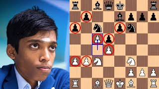 Praggnanandhaa is 96% accurate vs Abasov - 2024 FIDE Candidates