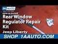 How To Replace Window Regulator 2002-07 Jeep Liberty