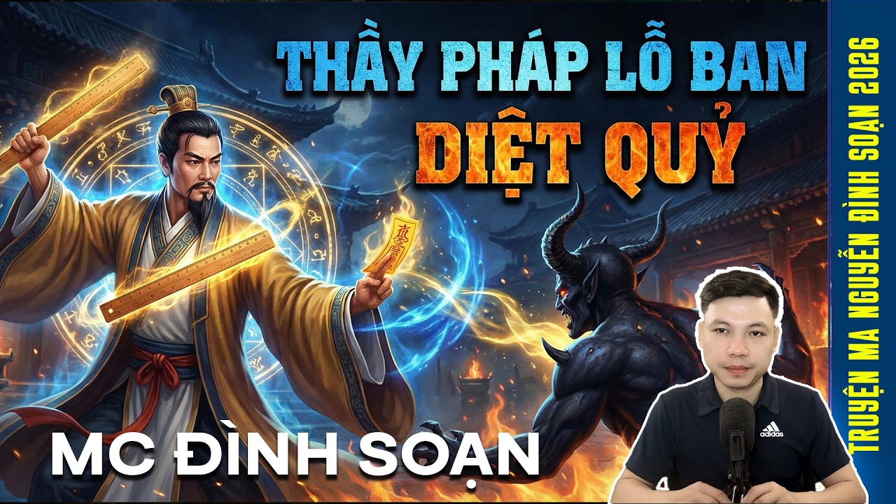 ĐỌC TRUYỆN: Thầy Pháp Lỗ Ban Diệt Quỷ – Máu Chảy Từ Vách Tường Lúc 0 Giờ | Chuyện ma Đình Soạn 2026