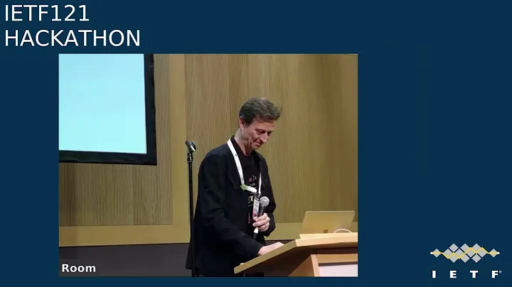 IETF 121: Hackathon (HACKATHON) 2024-11-03 14:00