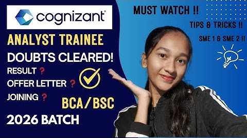 Cognizant Results Delay? REAL Reason Explained | Analyst Trainee Batch 2026 
