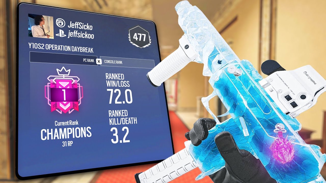 *BEST* Controller Champion Settings & Sensitivity For ZERO RECOIL - Rainbow Six Siege X Console…