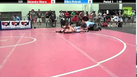 Men 132 - Alejandro Rivera vs. Dillon Pickrell