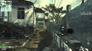 MW3 FIRST EVER triple kill L118A acog