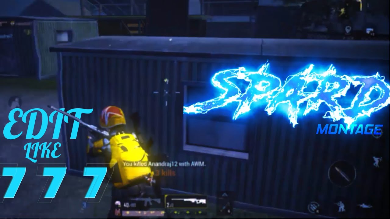EDIT LIKE 777 | 7 7 7 | PLAYDATE MONTAGE | 😎 | PUBG MOBILE | VALOCITY EDIT | @INSANE GAMING X @SPARD