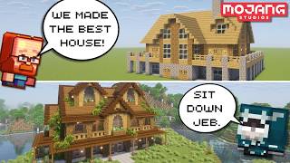 I Transformed Mojang's Wooden House (Contruction Handbook)