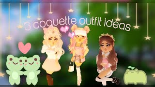 3 Couquette Outfit Ideas For Glamour Dolls✨️[roblox]