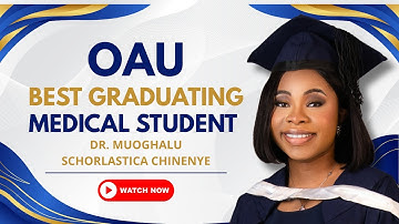 SHE GRADUATED WITH 11 DISTINCTIONS AND MANY AWARDS. #motivation #oauth #oaubestgraduatingstudent