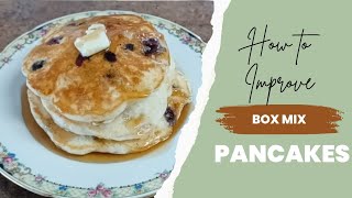 Best Way to Upgrade Boxed Pancake Mix