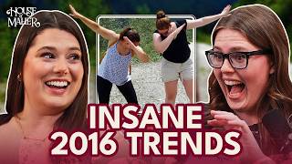 "Dabbing across Europe" - The Maher sisters admit their WILDEST 2016 trends