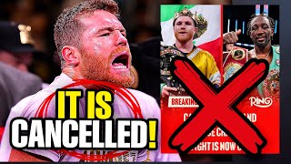 BREAKING: Canelo Alvarez vs. Terence Crawford Fight CANCELLED