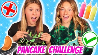 Randomized Pancake Art Challenge! Funny Pancakes…Is That a Dinosaur?