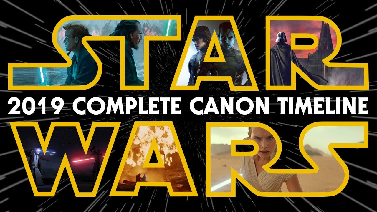 Star Wars The Complete Canon Timeline 2019 Youtube - roblox timelines wiki