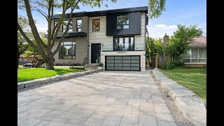 Tour Toronto&#39;s Exquisite 7000 SF Masterpiece Home | Architectural Modern Design | 406 Drewry Ave