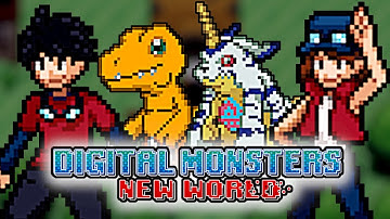 BRAND NEW DIGIMON FAN GAME! | Part 1 | Digimon Digital Monsters New World New Fan Game Playthrough