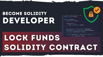 Lock Fund Solidity Smart Contract | Create Time Lock Fund Solidity Contract (Defi)
