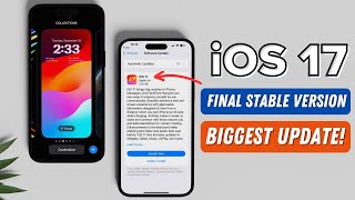 iOS 17 Final Released! All New Useful & Hidden Features | Should you update?