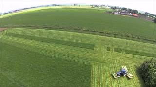 New Holland T7070 Maaien Met Kasteel Meeuwen