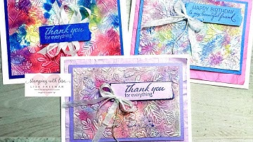Fun New 3D Embossing Folder  Technique!