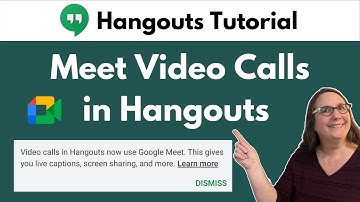 Start a Meet group video call in classic Hangouts
