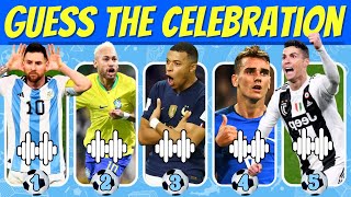 Can You Guess the Footballer by Their Celebration? ⚽ Cristiano, Mbappe, Neymar, Messi, Ronaldinho