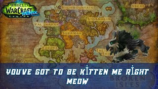 You've Got to Be Kitten Me Right Meow | Lurking Owl Kitten pet | Legion Remix