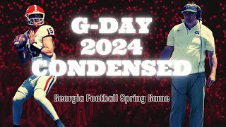 GDay 2024  Georgia Football Spring Game   Condensed