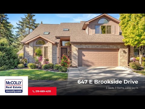 647 E Brookside Drive, Crown Point, IN home video tour