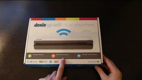 Doxie Go WiFi Unboxing and First Look