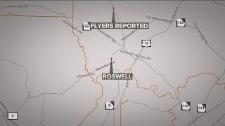 Antisemitic flyers found in Roswell neighborhood, police say