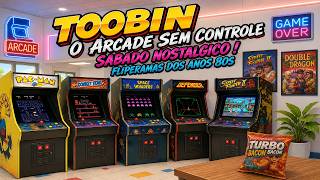 VOCÊ LEMBRA DE TOOBIN? O Arcade Mais Maluco dos Anos 80!
