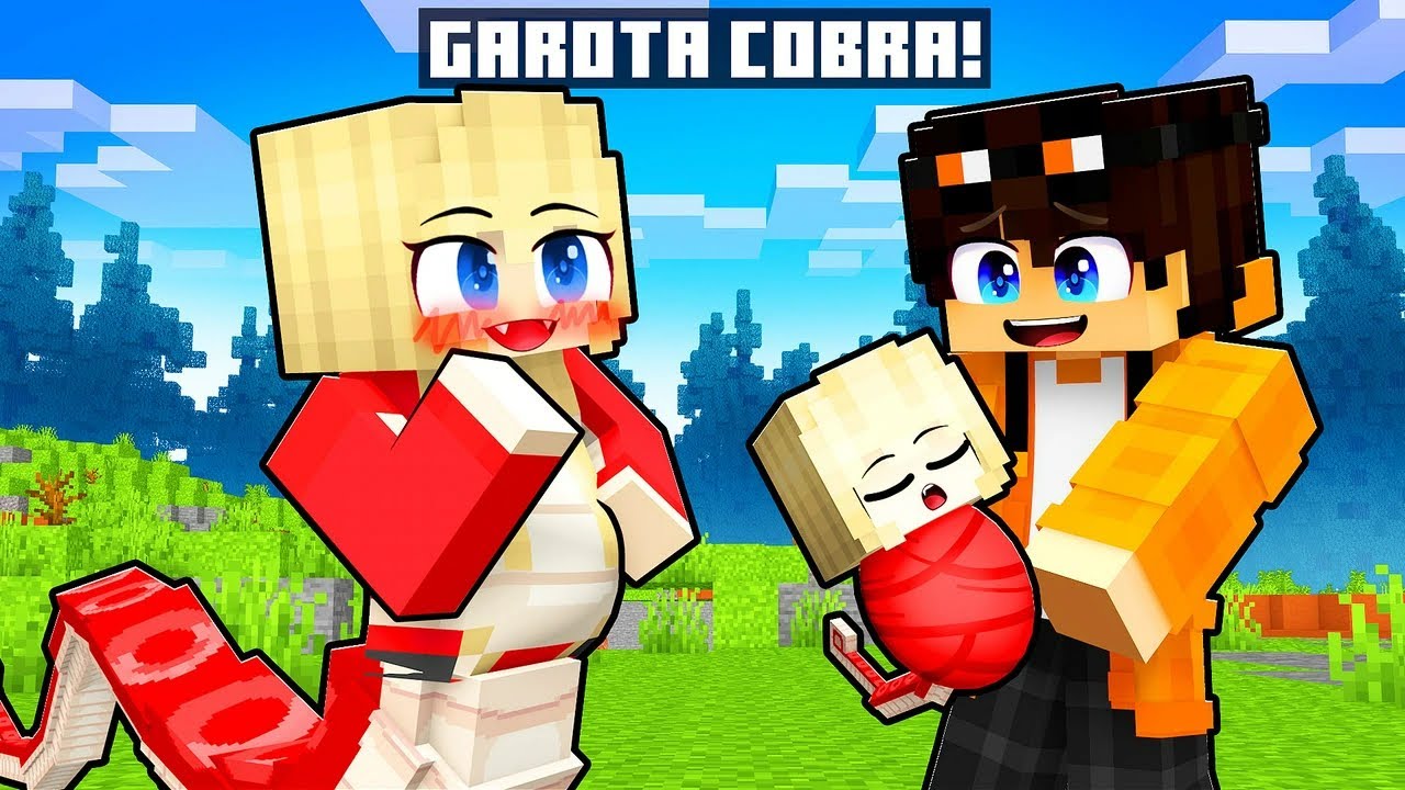 GAROTA COBRA está GRÁVIDA no Minecraft!