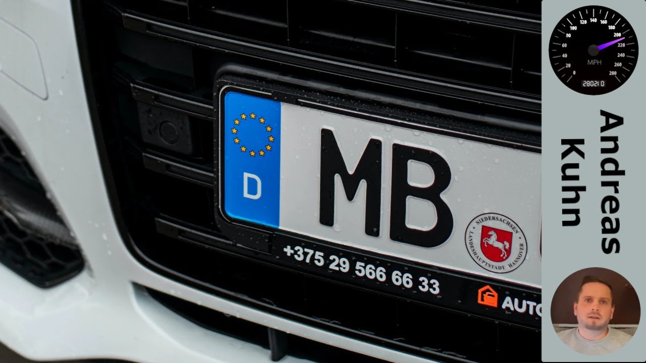 Nummernschild Abgefallen Weiterfahren