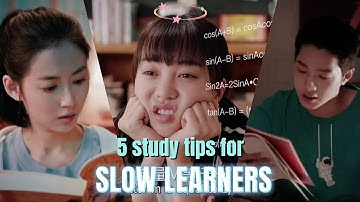 💡Study tips for slow learners