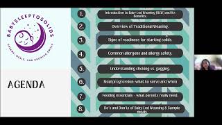Weaning to Solids- IPF Workshop with Gowthami Ramesh