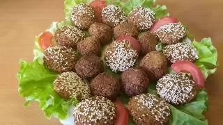 Falafel | أسهل طريقة للفلافل مقرمشة ولذيذة