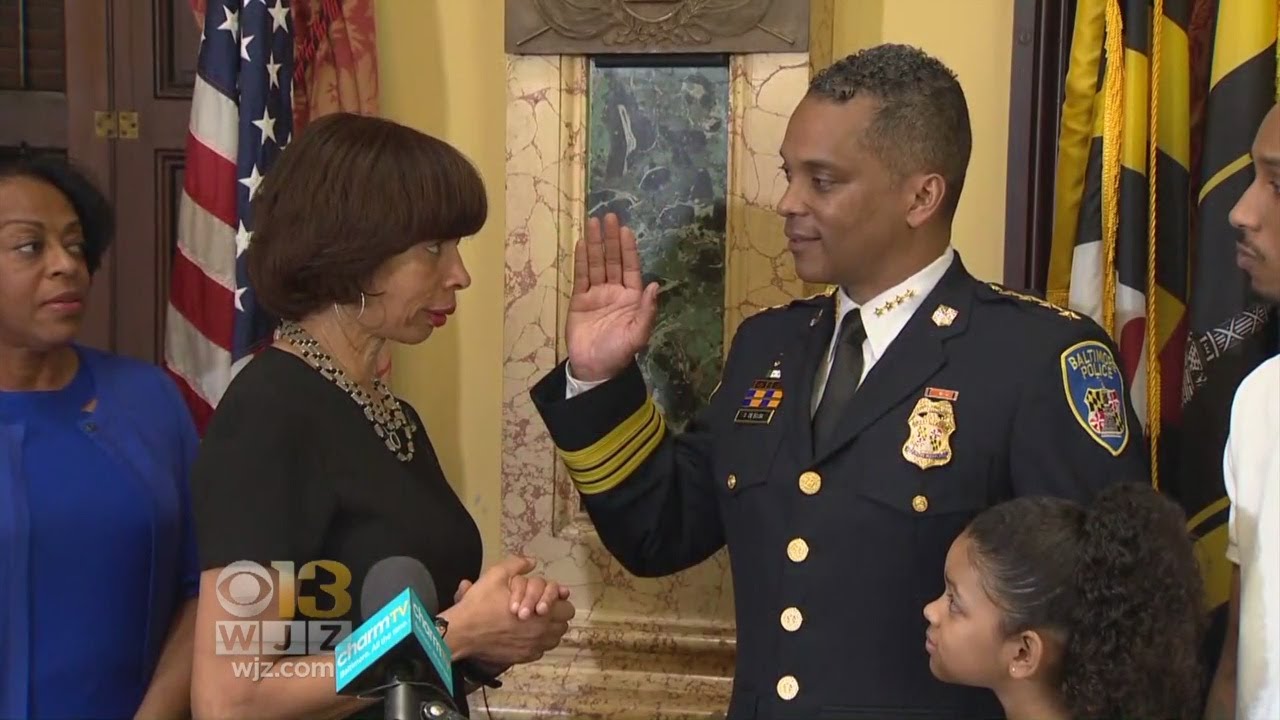 Darryl De Sousa Officially Sworn In As Baltimore Police Commissioner