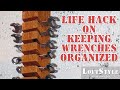 Лайфхак для хранения гаечных ключей / Life Hack on keeping Wrenches organized