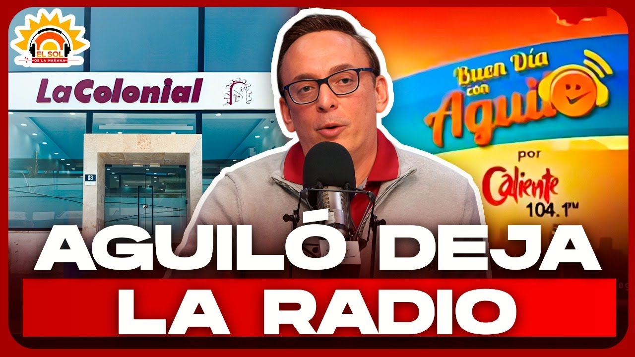 LUIS MANUEL AGUILÓ EXPLICA POR QUÉ CIERRA SU CICLO EN LA RADIO