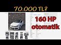 SCIROCCO | Bütçe = 70.000 TL (160 HP/ Otomatik)