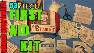 Lifeline 53 piece Medium First Aid Kit-Urban NorthWest