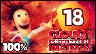 Cloudy With A Chance Of Meatballs Walkthrough Part 18 -- 100% Ps3, X360, Wii Act 4 - 3