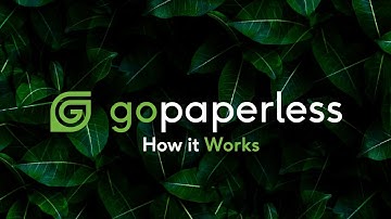 Go Paperless - How it Works